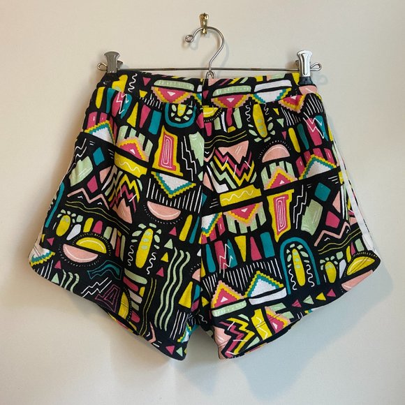 Adidas Multicolored Cotton Shorts w/ Pockets - Picture 4 of 4
